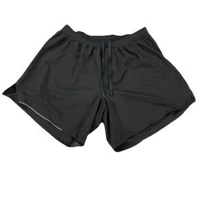 Lululemon Shorts Mens Medium Fast and Free 6 In Lined Running Black
